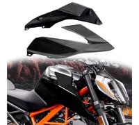 Ala caudale Per DUKE 125 2017-2023 2022 Carenature Sinistra E Destra Per Motociclette, Pannelli Laterali Per Serbatoio Olio Benzina, Protezioni Telaio, Cofano Di Aspirazione Aria(Carbon)