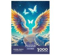 Ala degli Angeli 1000 Pezzi Pittura Puzzle Adulti Di Carta Multicolore Esclusiva Amazon Regalo Per Adulti E Adolescenti Da 14 Anni E Più 38x26cm/1000pcs