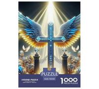 Ala degli Angeli 1000 Pezzi Pittura Puzzle Di Carta Divertimento Esclusiva Amazon Regalo Per Adulti E Adolescenti Da 14 Anni E Più 70x50cm/1000pcs