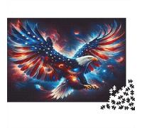 Ala dell'aquila americana Puzzle 1000 Pezzi Adulti In Incastro,Un Busta Di Puzzle A Rompicapo Per Enigma Ultra Difficile,Ideale Per Serata Giochi in Scatola,Il Miglior Regalo Per Gli Amanti De