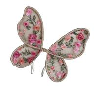 Ala di farfalla per bambini, per fotografia, regolabile, per eventi a tema e spettacoli teatrali, ali in pizzo