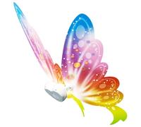 Ala farfalla luminosa, ala illuminata in movimento leggero con luci a LED e musica per il costume per cani, illuminare la farfalla