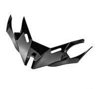 Ala fissa Kit Anteriore Per Click 125 150 160 Aero Upgrade(Nero) | Materiale resistente agli urti, resiste alla pioggia e al sole, elegante stile ondulato, lunga durata, montaggio frontale