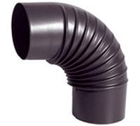 ALA GOMITO SMALTATO NERO D.12 A 90°