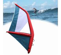 Ala Gonfiabile da Surf, Ala Gonfiabile da Windsurf for Paddle Board, Vela da Surf Gonfiabile con Finestra e Base Girevole a 360° Gonfiabile, Indipendente, for Sport Acquatici