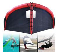 Ala gonfiabile da surf, vela portatile per kitesurf e windsurf, ideale per paddle board sport acquatici, include finestra