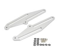 Ala Kit Supporto Moto Staffa Regolatori Parabrezza Per Yamaha Per Tenere 700 Per XT700Z(Argento)