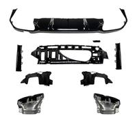 Ala Posteriore Per B&enz Classe E W213 E200 E260 E300 Per AMG Berlina Sportiva Per E63 Look Stile Paraurti Posteriore Labbro Diffusore Spoiler Body Kit 2021 Fino