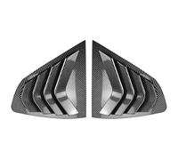 Ala Posteriore Per B&MW X4 G02 M40i 2018-2021 Auto Spoiler Posteriori Finestra Laterale Posteriore Feritoia Trim Coda Parabrezza Copertura Tenda Da Sole(Carbon Fiber Look)