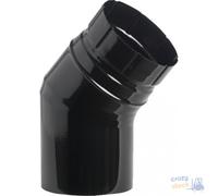 Ala Spa Gomito 2 Settori Aeternum 45 Gradi Nero Opaco Cm 13