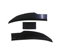 Ala Spoiler | 3 Sezioni Parabrezza Posteriore Lip Coda Spoiler | Applicazione Adesiva per Auto Utilitarie SUV Coupes Pickups Scooter | Veicolo Automobilistico Mostre Guida Quotidiana