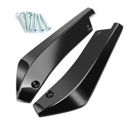 Ala Spoiler 40CM Universale Per BMW F30 F31 F32 F33 F22 Paraurti Posteriore Splitter Spoiler Laterale Canards Diffusore Adesivo Trim Cover Alettone Posterior(Nero)
