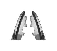 Ala Spoiler Per BMW Serie 2 F22 F23 Per Sport 2015-2019 Paraurti Posteriore Auto Labbro Body Kit Spoiler Laterale Protezione Angolare Diffusore Splitter Tuning Alettone Posterior(Carbon Look)