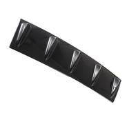 Ala Spoiler Per Protezione Diffusore Spoiler Paraurti Posteriore Auto Per A4 Alettone Posteriore Auto(Black 5Fin)