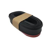 Ala Spoiler Spoiler Posteriore Per Modifica Auto Per Gabbiano Universale Non Perforato Splitter Adesivo GT Decorativi Per Ala Alettone Posterior(Black front lip)