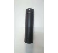 ALA TUBO AETERNUM PER STUFA 2MM NERO OPACO D.13 CM.100