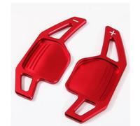 ALaaaaL 2 Pezzi Palette del Cambio del Volante per Audi TT/TTS/TTRS(8J/MK2) 2006 2007 2008 2009 2010 2011 2012 2013 2014,Cambio al Volante dell'auto Paddle Extension Shifter Estensioni Leve,C-Red