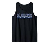 Alabama Athletics Blue Vintage Testo Canotta