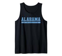 Alabama Athletics Sky Blue Vintage Testo Canotta