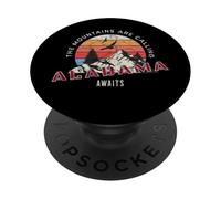 Alabama Awaits The Mountains Are Calling, Smokey Mountains PopSockets PopGrip Adesivo