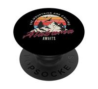 Alabama Awaits The Mountains Are Calling, Smokey Mountains PopSockets PopGrip Adesivo