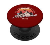 Alabama Awaits The Mountains Are Calling, Smokey Mountains PopSockets PopGrip Adesivo
