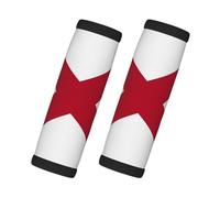 Alabama Bandiera dello Stato Stampa Avvolge Bagaglio Id Tag Maniglia da Viaggio Essentials Bagagli Wrap Grips
