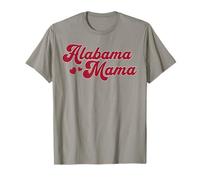 Alabama Mama Southern State Pride Cute Alabama Mom Maglietta