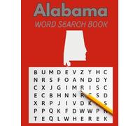 Alabama Word Search Book: AL State Seek and Find Word Puzzle Book