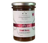 Alabasinis Miele Greco di Fiori e Bosco - 400gr - 100% Naturale e Artigianale