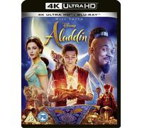Aladdin (4K UHD Blu-ray) Will Smith Billy Magnussen Naomi Scott Jordan Nash