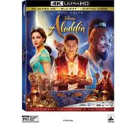 ALADDIN (4K UHD Blu-ray) Will Smith Mena Massoud Naomi Scott Marwan Kenzari
