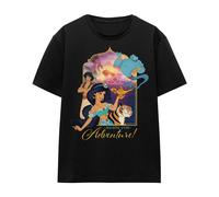 Aladdin Are Ready For Adventure Maglietta Jasmine Abu Rajah Genio (TV17057)