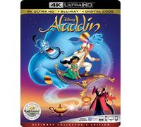 ALADDIN (Blu-ray) Scott Weinger Robin Williams Linda Larkin Jonathan Freeman