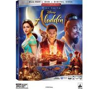 Aladdin (Blu-ray) Will Smith Mena Massoud Naomi Scott Marwan Kenzari