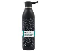 Aladdin CityLoop - Thermos, 0,6 l, colore: Nero lava + stampa