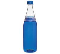 Aladdin Fresco Twist & Go Water Bottle 0.6L Blu - Coperchio Antigoccia a Doppia Apertura per Facile Riempimento - Utilizzabile con Bevande Gassate - Senza BPA - Lavabile in Lavastoviglie