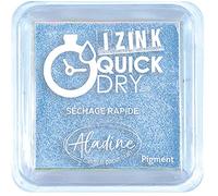 Aladine Inchiostratore Izink Quick Dry, Blu Pastello, 5 x 5 cm