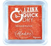 Aladine Inchiostro Izink Quick Dry, Arancione, 5 x 5 cm