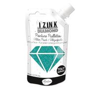 Aladine - Izink Diamond - Pittura glitterata - Ultra concentrata in glitter - Decorazione per qualsiasi supporto - Fai da te e tempo libero creativo - Made in France - Borraccia morbida da 80 ml -
