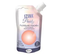 Aladine Izink Pearly Pittura perlacea-Ultra Coperta, Tutti i Supporti-Fai da Te e Tempo Libero Creativo, Beige, Gourde Souple 80 ml