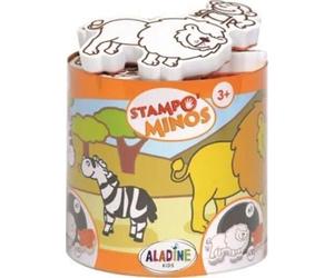 Aladine Stampo Minos Set di sigillatura 10 pezzi-Safari