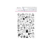 Aladine Tamponi Stampo Bullet Journal - Quotidiano - 59 pz
