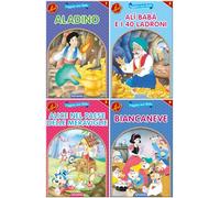 Libri Aladino-Ali Baba E I 40 Ladroni-Alice Nel Paese Delle Meraviglie-Biancanev