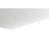 ALADINO SOSPENSIONE 12 LUCI VETRO TRASPARENTE D.15CM ATTACCO G9