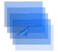 ALadrs 5 pellicole FEP 2.0 NFEP per stampante 3D in resina, nFEP(PFA), per stampante 3D Anycubic Photon M3 Max, Elegoo Juipter 12,8''-13,6'' in resina 380x260x0,127 mm