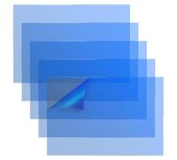 ALadrs 5 pz FEP 2.0 NFEP per stampanti 3D in resina, nFEP(PFA), pellicola di separazione per Elegoo Mars 2 Pro, Mars3, Mars, Photon Mono, Mono 4K, Sonic Mini 4K, 5,5-6,66 pollici,200x140mm