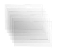 ALadrs 6 Pezzi FEP Film per ELEGOO Saturn 4/4 Ultra,Saturn 3/3 Ultra,FEP for ANYCUBIC Photon M5S/M5S Pro,Photon Mono M7 / M7 Pro,Halot Mage Pro 10,1-10,3 Zoll 3D-Druckerzubehör