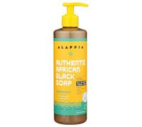 Alaffia Autentica Afican Sapone Nero Menta Piperita, 453,6 g