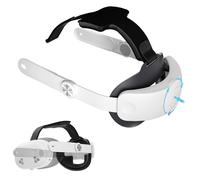 ALAFLY Cinturino Elite per Testa Compatibile con Oculus/Meta Quest 3/Quest 3S, Rilascio con Un Clic & Ritrarre Regolabile Head Strap, Miglioramento Comfort e Immersione Gioco Accessori VR Fascia